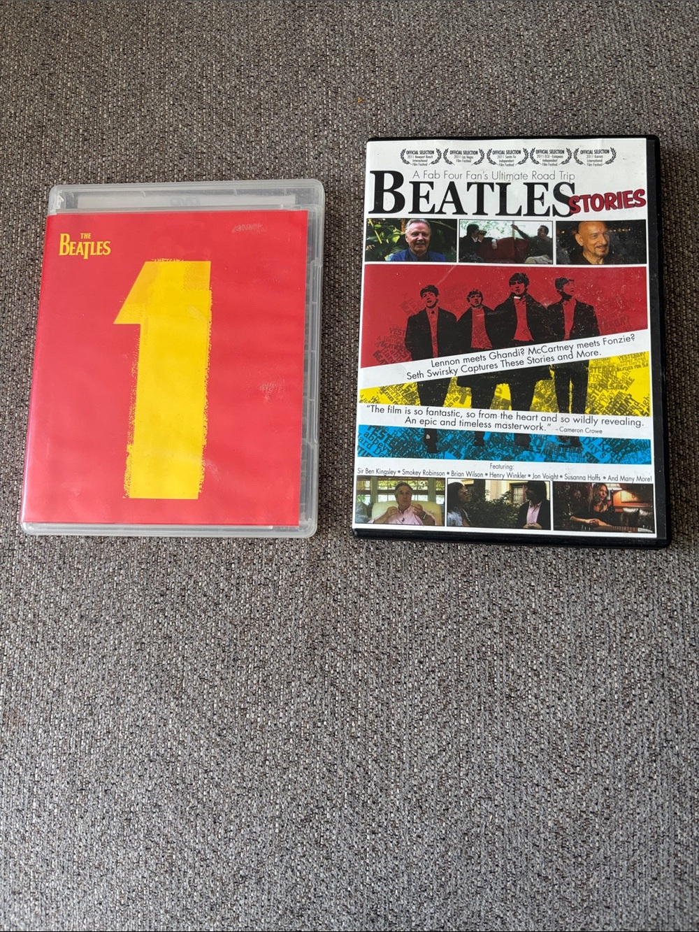 The Beatles DVD & Special Edition Set - Red and Yellow